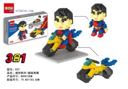 DR STAR 3IN1 DIY Blocks Superman 537