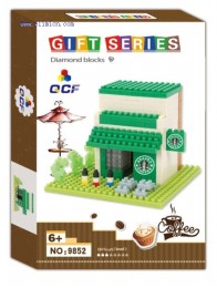 QCF Mini Blocks Architecture Starbucks 9852