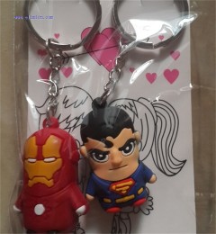 Couple Key Ring Superman