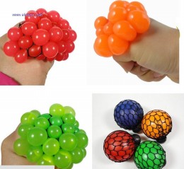 Novelty vent grape ball funny toy